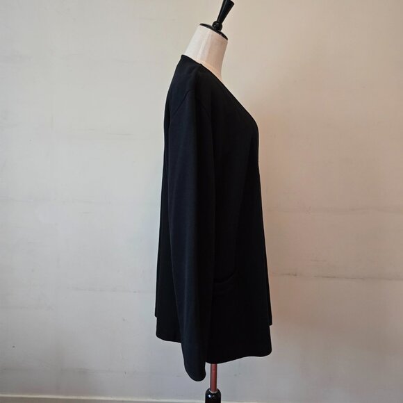 Weekenders Open Cardigan & Joe Fresh Long Sleeve Tunic, 2-Piece Set, Both Black - Picture 5 of 16